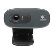 Logitech HD Webcam C270 webbkameror 3 MP 1280 x 720 pixlar USB 2.0 Svart, Grå