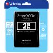 Verbatim Store 'n' Go externa hårddiskar 2048 GB Svart