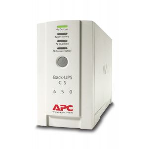 APC Back-UPS Vänteläge (offline) 0,65 kVA 400 W 4 AC-utgångar