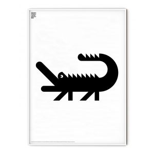 Animal Alligator Poster - 50x70 cm