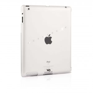WHITE-DIAMONDS Sash Vit New iPad 3 Skal