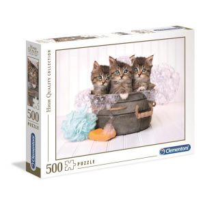 Clementoni Kittens and soap Pussel 500 styck