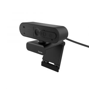 HAMA Webcam Full HD Spy Protection 16:9 Stereo Svart