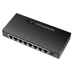 LogiLink NS0111 nätverksswitchar Gigabit Ethernet (10/100/1000) Svart