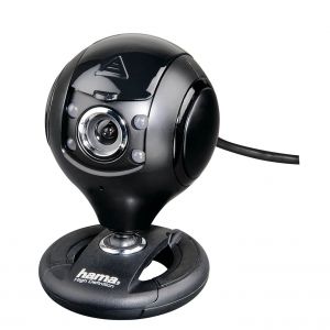 HAMA Webcam HD Spy Protection 16:9 Svart