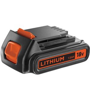 Black & Decker 18V 1.5Ah Lithium Batteri