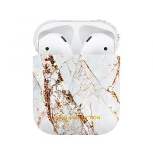 ONSALA COLLECTION Airpods Fodral White Rhino Marble