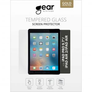 GEAR Härdat Glas 2.5D iPad Air/Air2/New/Pro 9,7"