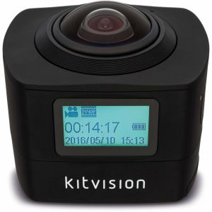 KITVISION Actioncamera Immerse 360 Panorama FHD 1440P WiFi