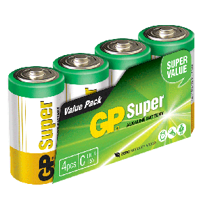 GP Batteries Super Alkaline C Engångsbatteri Alkalisk