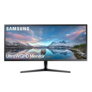Samsung LS34J550WQR 86,4 cm (34") 3440 x 1440 pixlar UltraWide Quad HD LED Svart