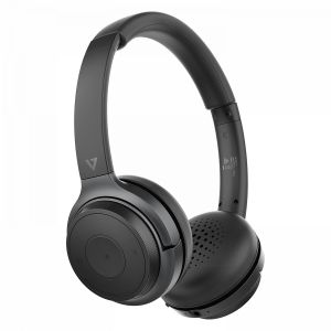 V7 HB600S hörlur och headset Trådlös Huvudband Calls/Music USB Type-C Bluetooth Laddningsställ Svart