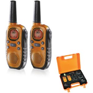 Topcom RC-6404 tvåvägsradio 8 kanaler 446 MHz Svart, Orange