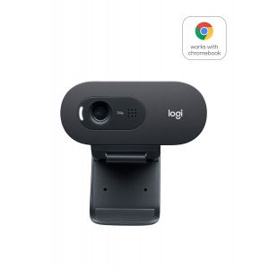 Logitech C505 HD Webcam webbkameror 1280 x 720 pixlar USB Svart