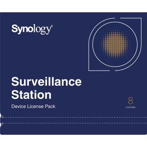 Synology Surveillance Device License (X 8) -ersätter Camera License pack-